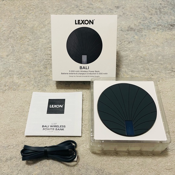 Like New Lexon LL127 BALI Wireless Power Bank 500 mAh With 10W Wireless Charging - Picture 6 of 12